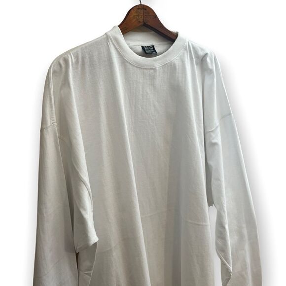 NWOT SAAD Collection 100% Cotton Crewneck Shirt - Picture 2 of 5